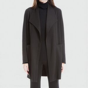 Max Studio Womens Scuba Jacket Black XL